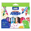 Picture of JUNIOR CRAYONS JUMBO TRIANGULAR X12